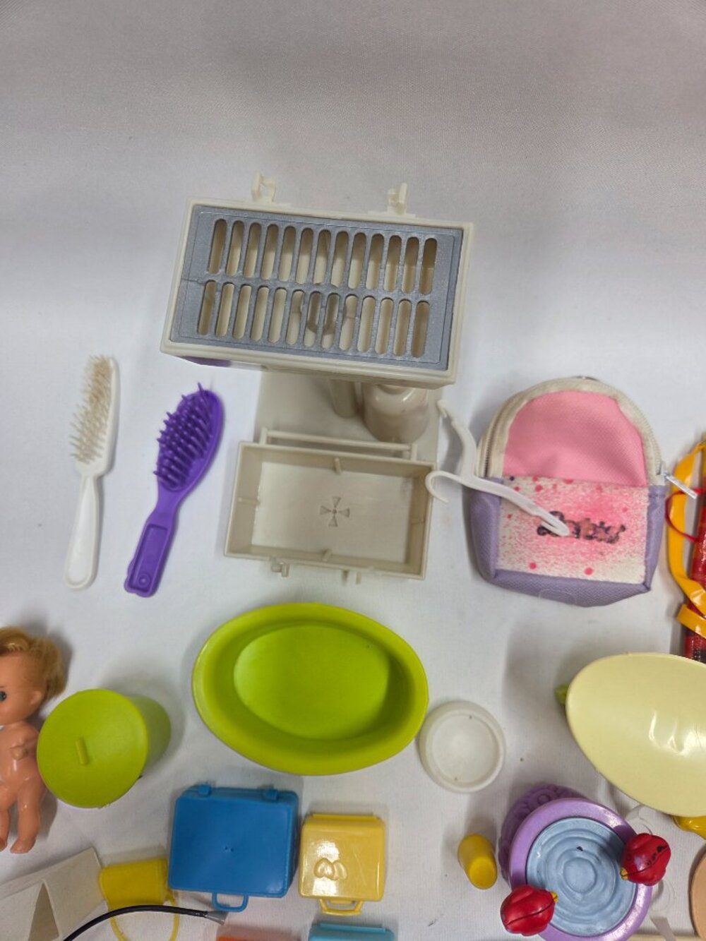 Barbie and Fashion Doll Accessories Lot Boots Bags Doctor - Picture 9 of 11